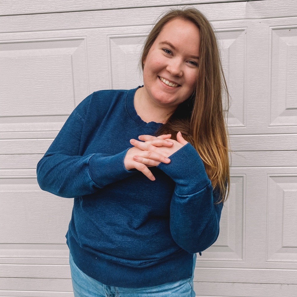 Navy Blue Sweater